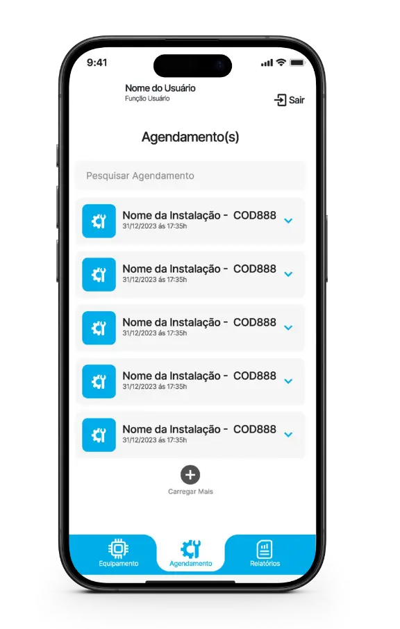 aplicativo de rastreamento
