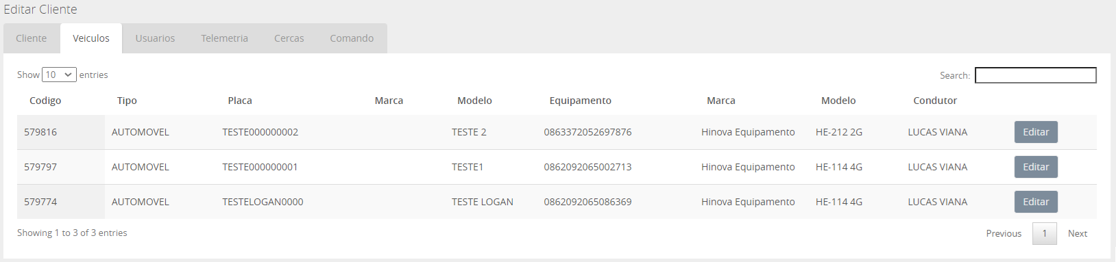 cliente 7 cliente 7