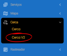 Acesse o submenu “Cerca” e clique na segunda opção, conforme exibido na imagem, você será direcionado para o mapa.