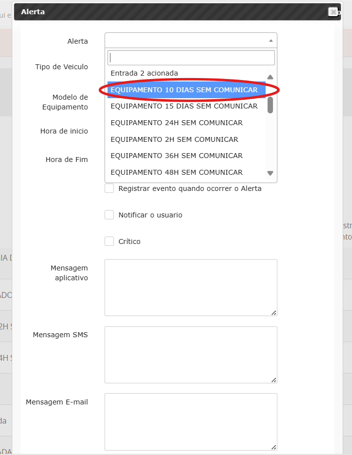 1-3 cadastro de alertas certo