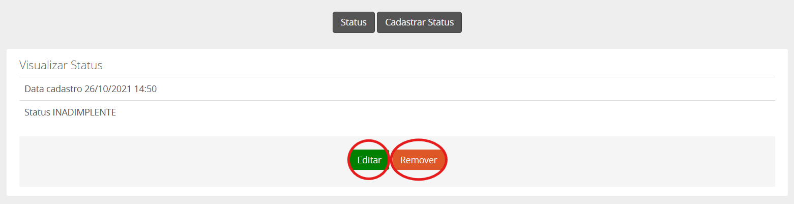 1 - 4 FAQ status veículo