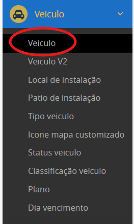 2 - 1 FAQ status veículo