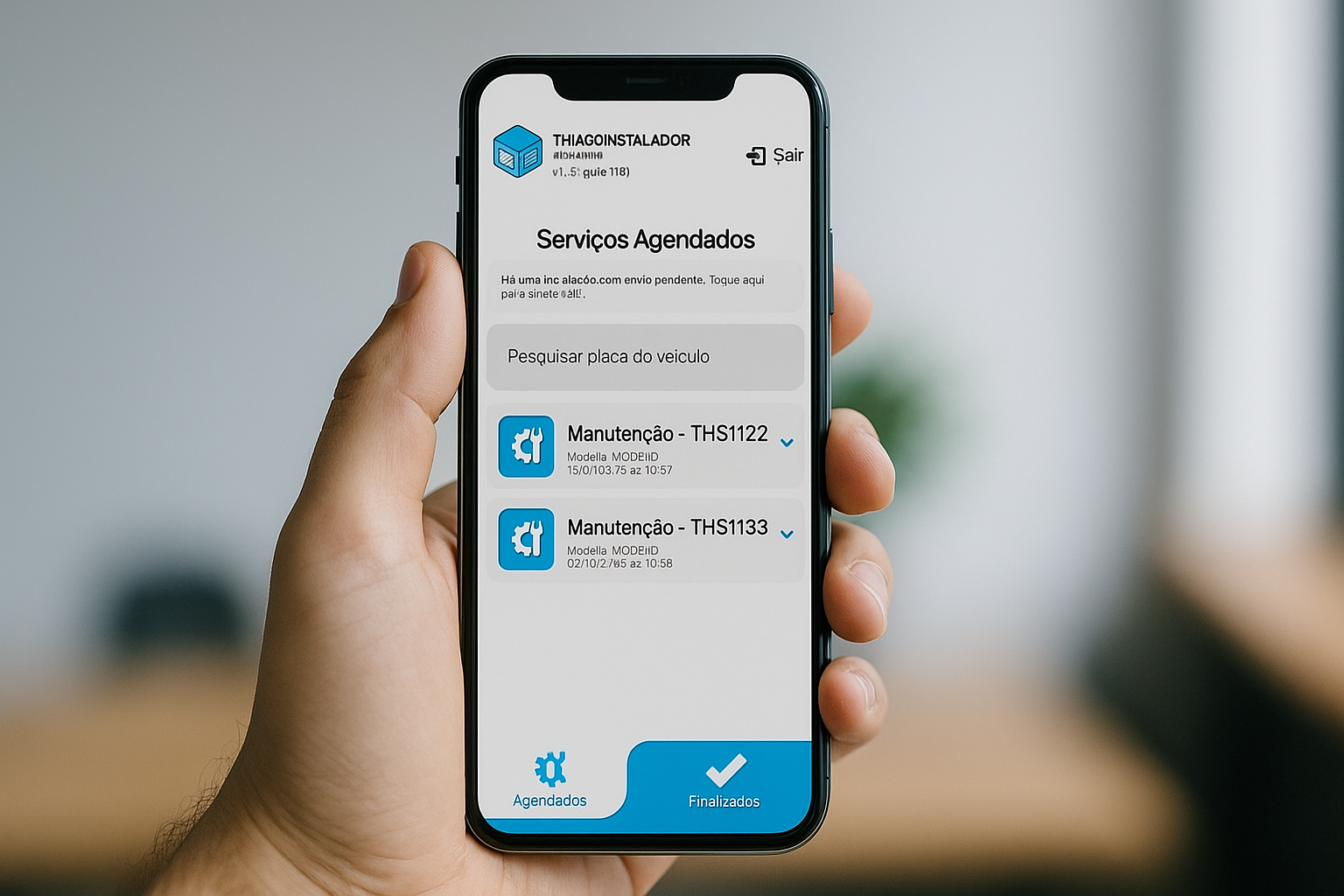 Atualização 15/08: Nova aba no APP Instalador